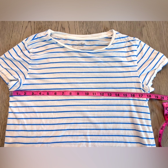 Universal Threads Blue & White Striped Tee Size L - Picture 5 of 6